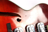 Harmony Silvertone H1454 Rocket Redburst Electric Guitar