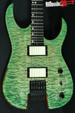 Hufschmid Atys Headless Quilted Maple Green Electric Guitar