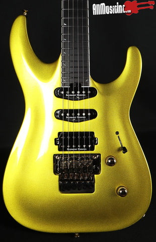 Jackson Pro Plus Soloist SL3 Gold Bullion Neck-Through Electric Guitar