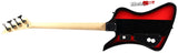 Jackson X David Ellefson Kelly Bird IV Bass Guitar Red Stripe