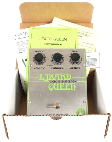 Electro-Harmonix / JHS Lizard Queen Big Box Fuzz Octave Guitar Effect Pedal