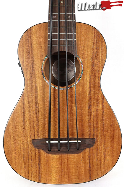 Luna Bbass Koa Bass Acoustic Electric Ukulele Uke
