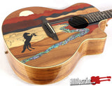 Luna Vista Stallion Tropical Woods Gloss Natural Acoustic Electric Guitar