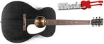 Martin 000-17E Black Smoke 14-Fret Acoustic Electric Guitar