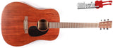 Martin D-15E Satin Mahogany Acoustic Electric Guitar