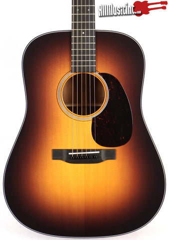 Martin D-18 Standard Dreadnought Satin 1935 Sunburst Acoustic Guitar