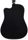 Martin DC-10E Modern Black Acoustic Electric Guitar