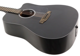 Martin DC-10E Modern Black Acoustic Electric Guitar