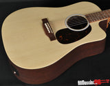 Martin DC-X2E Solid Spruce Top Natural Acoustic Electric Guitar