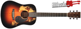Martin D JrE StreetLegend Burst Acoustic Electric Guitar