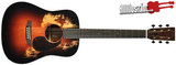 Martin D JrE StreetLegend Burst Acoustic Electric Guitar