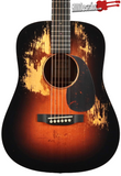 Martin D JrE StreetLegend Burst Acoustic Electric Guitar