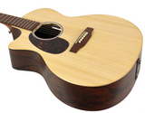 Martin GPC-X2EL Lefty Acoustic Electric Guitar Cocobolo