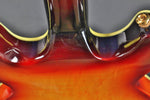 McCurdy Mercury Distressed Cherry Sunburst Electric Guitar