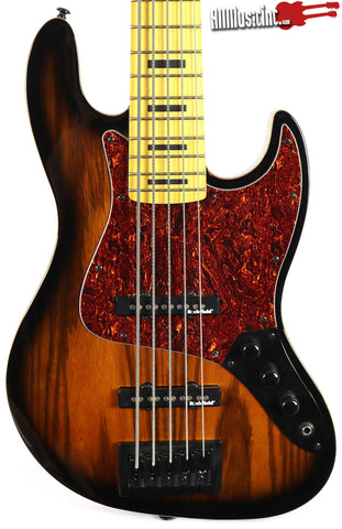 Michael Kelly Element Vintage Sunburst 5-String Prototype Electric Bass Guitar
