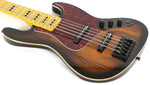 Michael Kelly Element Vintage Sunburst 5-String Zebra Proto Electric Bass Guitar