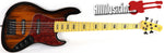Michael Kelly Element Vintage Sunburst 5-String Prototype Electric Bass Guitar