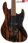 Michael Kelly Element Striped Ebony Prototype Electric Bass Guitar