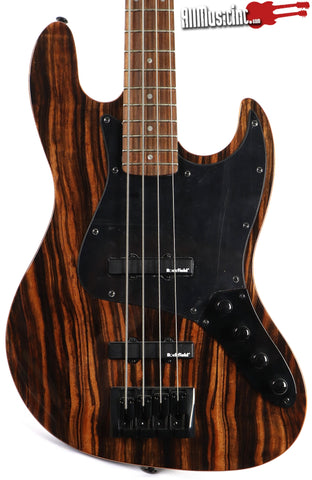Michael Kelly Element Striped Ebony Prototype Electric Bass Guitar