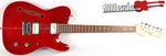 Michael Kelly MK58 Red Flame Thinline Tele Prototype Electric Guitar