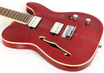 Michael Kelly MK58 Red Flame Thinline Tele Prototype Electric Guitar