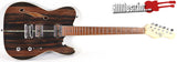 Michael Kelly MK58 Striped Ebony Thinline Tele Prototype Electric Guitar