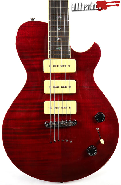 Michael Kelly Patriot Red Flame Sam Ash 100th Anniversary Electric Guitar