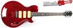 Michael Kelly Patriot Red Flame Sam Ash 100th Anniversary Electric Guitar