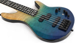Michael Kelly Pinnacle Blue Fade Prototype Electric Bass Guitar