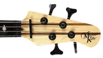Michael Kelly Pinnacle Blue Fade Prototype Electric Bass Guitar