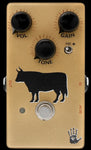 Mojo Hand FX Sacred Cow Professional Gold Overdrive Electric Guitar Effect Pedal