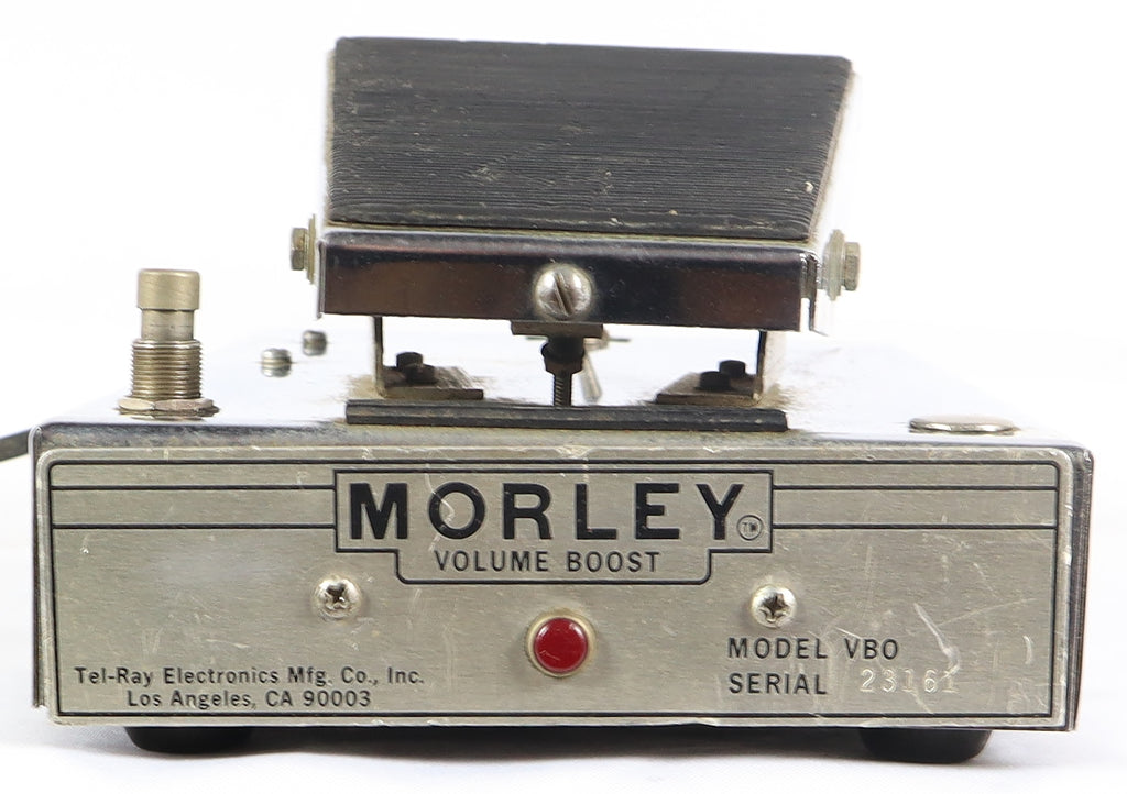volume boost pedal 1965 Morley Tel-Ray VBO Volume Boost Electric Guitar Effect Pedal – All Music Inc