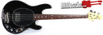 Ernie Ball Music Man Stingray Black Electric Bass Guitar EBMM