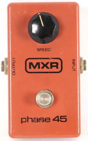 Vintage 1978 MXR Phase 45 Phaser Electric Guitar Effects Pedal