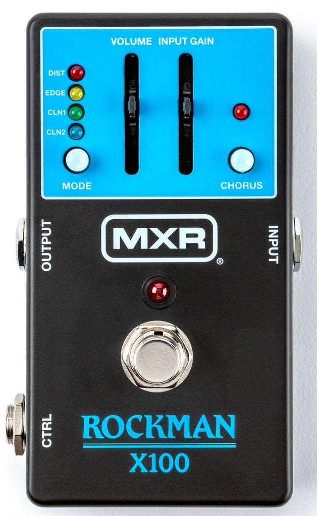 analog guitar preamp pedal MXR Rockman X100 Analog Preamp Electric Guitar Effect Pedal – All Music Inc