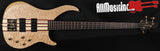 Peavey Cirrus Quilt Top Natural 4-String Electric Bass Guitar