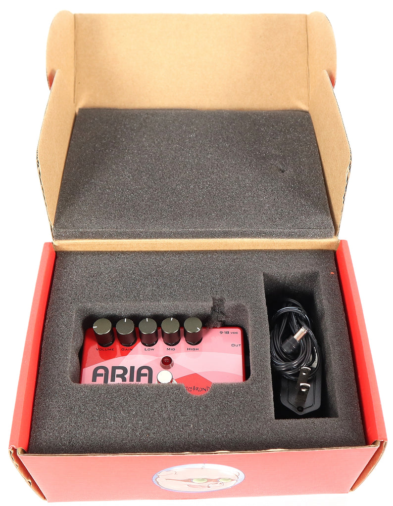 Pigtronix Aria Disnortion Electric Guitar Overdrive Effect Pedal