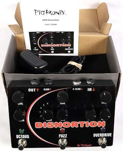 Pigtronix Disnortion OFO Electric Guitar Effects Pedal