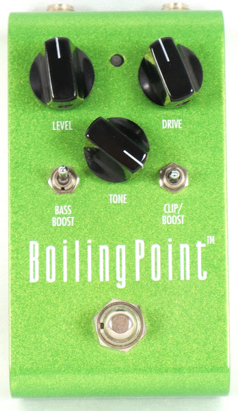 Rockbox Boiling Point Green Electric Guitar Overdrive Effect Pedal Preowned