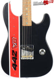 Rockaway Relic USA Custom 442 V8 Strat Matte Black Electric Guitar