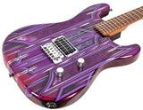 Rockaway Relic Custom Purple Strat Electric Guitar