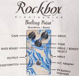 Rockbox Boiling Point Limited Edition Swirl Guitar Overdrive Effects Pedal 