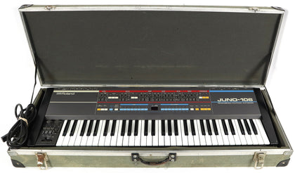 Roland Japan Juno-106 Programmable Polyphonic Synthesizer Synth