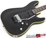 Schecter Diamond Series Omen Active-FR Satin Black Electric Guitar