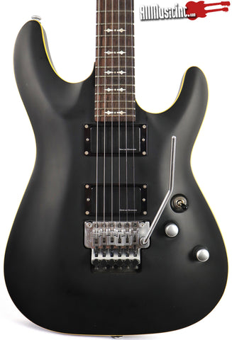 Schecter Diamond Series Omen Active-FR Satin Black Electric Guitar
