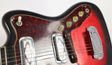 Vintage 1964 Silvertone 1478 Red Sunburst Electric Guitar