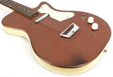 Vintage 1961 Silvertone U1 Electric Guitar Copper Finish Brazilian Rosewood