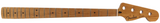 Fender Satin Roasted Maple Jazz Bass Guitar Neck Flat Oval