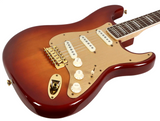 Squier 40th Anniversary Stratocaster Gold Edition Electric Guitar