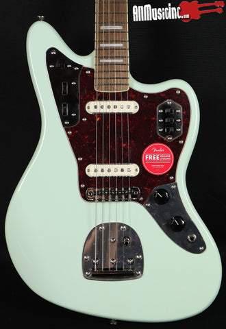 Squier Classic Vibe 70s Jaguar Surf Green Electric Guitar